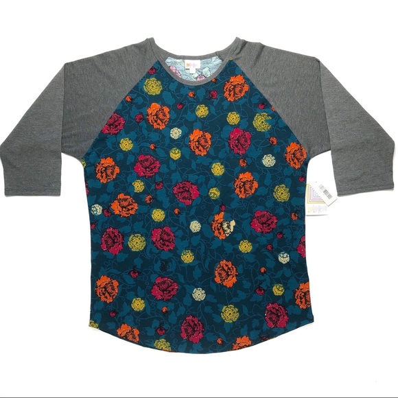 LuLaRoe Randy Raglan T-shirt - Picture 2 of 7